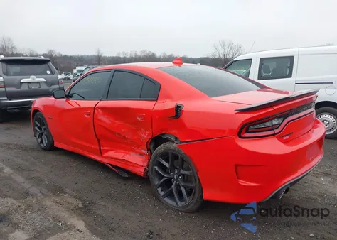 2020 Dodge Charger R/T Rwd из США, поврежденный, VIN 2C3CDXCT9LH193334